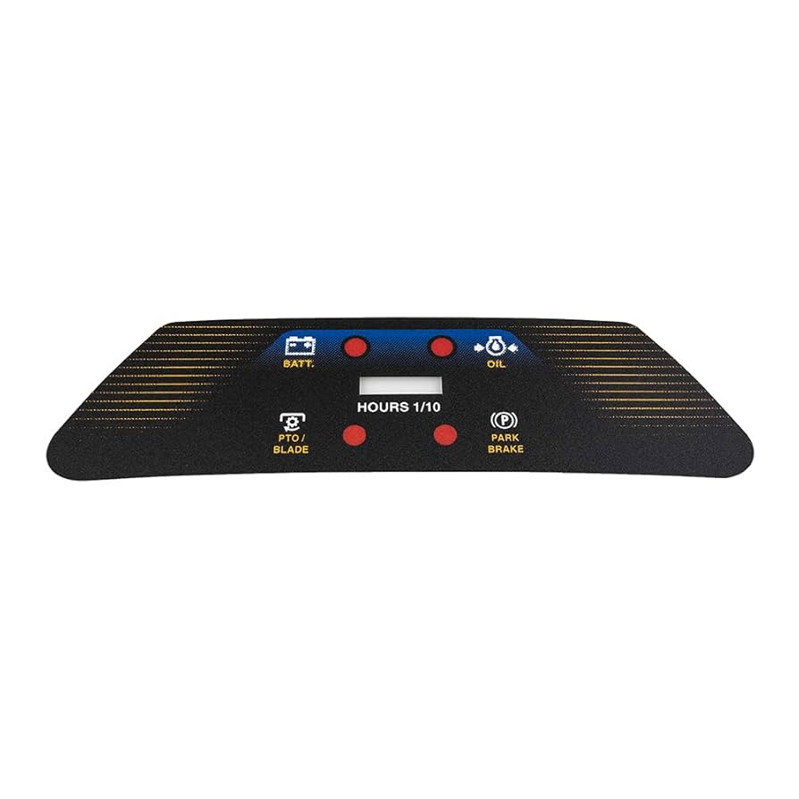 Amazon.com : CUB CADET 777I23490 Label Dash Panel LGT SLTX